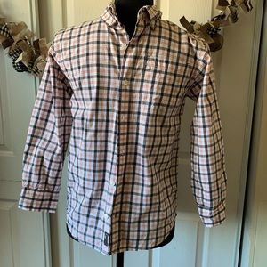 GYMBOREE CHECKERED BOTTOM DOWN SHIRT